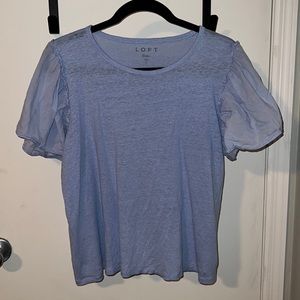 Loft linen top